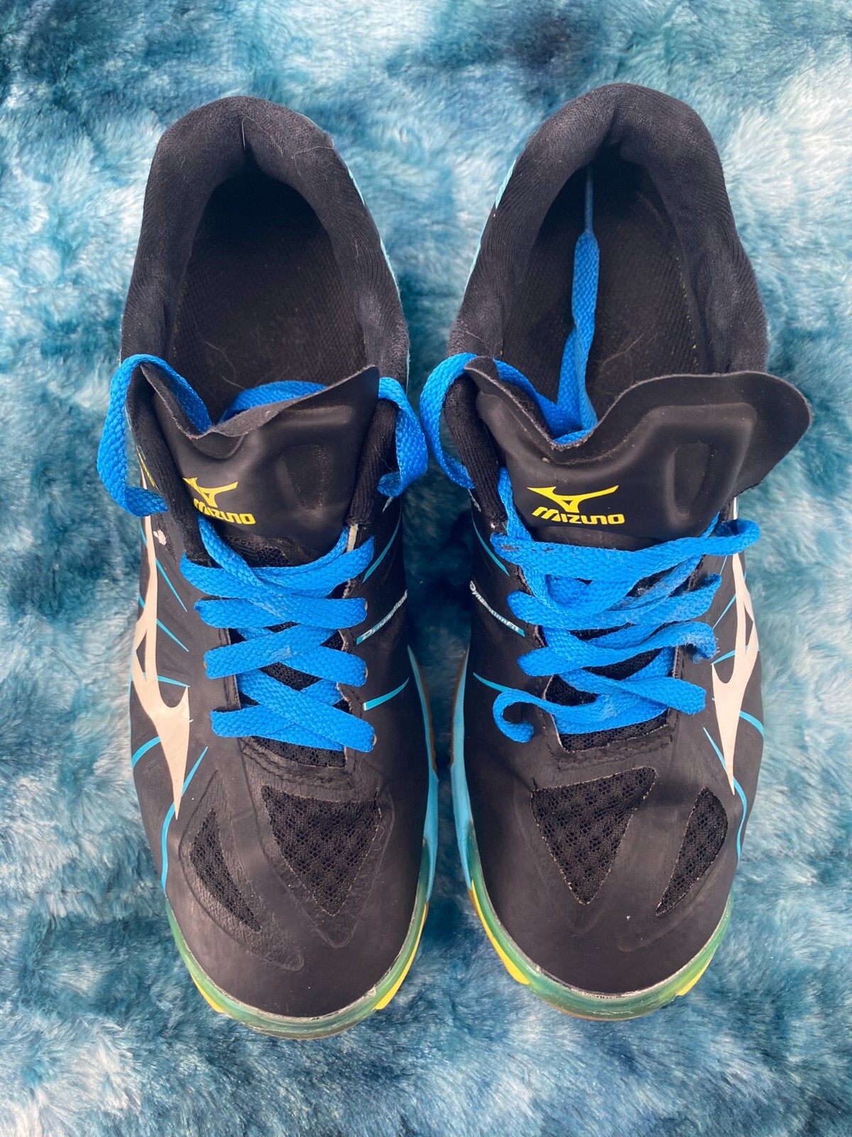 Mizuno Wave Lightning SR Touch Women’s Volleyball Shoes Black Sneakers Size 8
