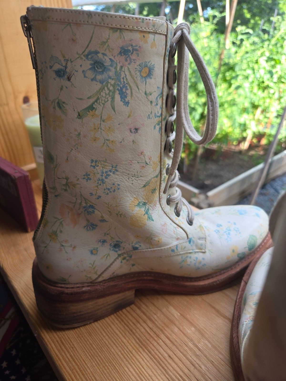 Free People Santa Fe Lace-Up Boots Cottagecore and Boho-Chic Soft Grunge Hipster