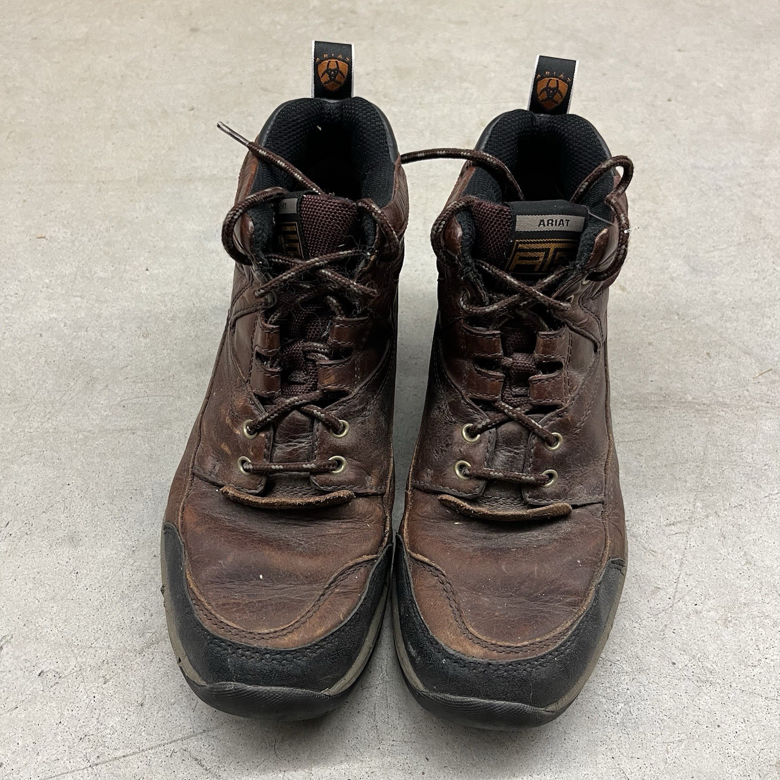 Ariat Terrain Cordovan ATS Work Boots Women 9 B Brown Leather 70063