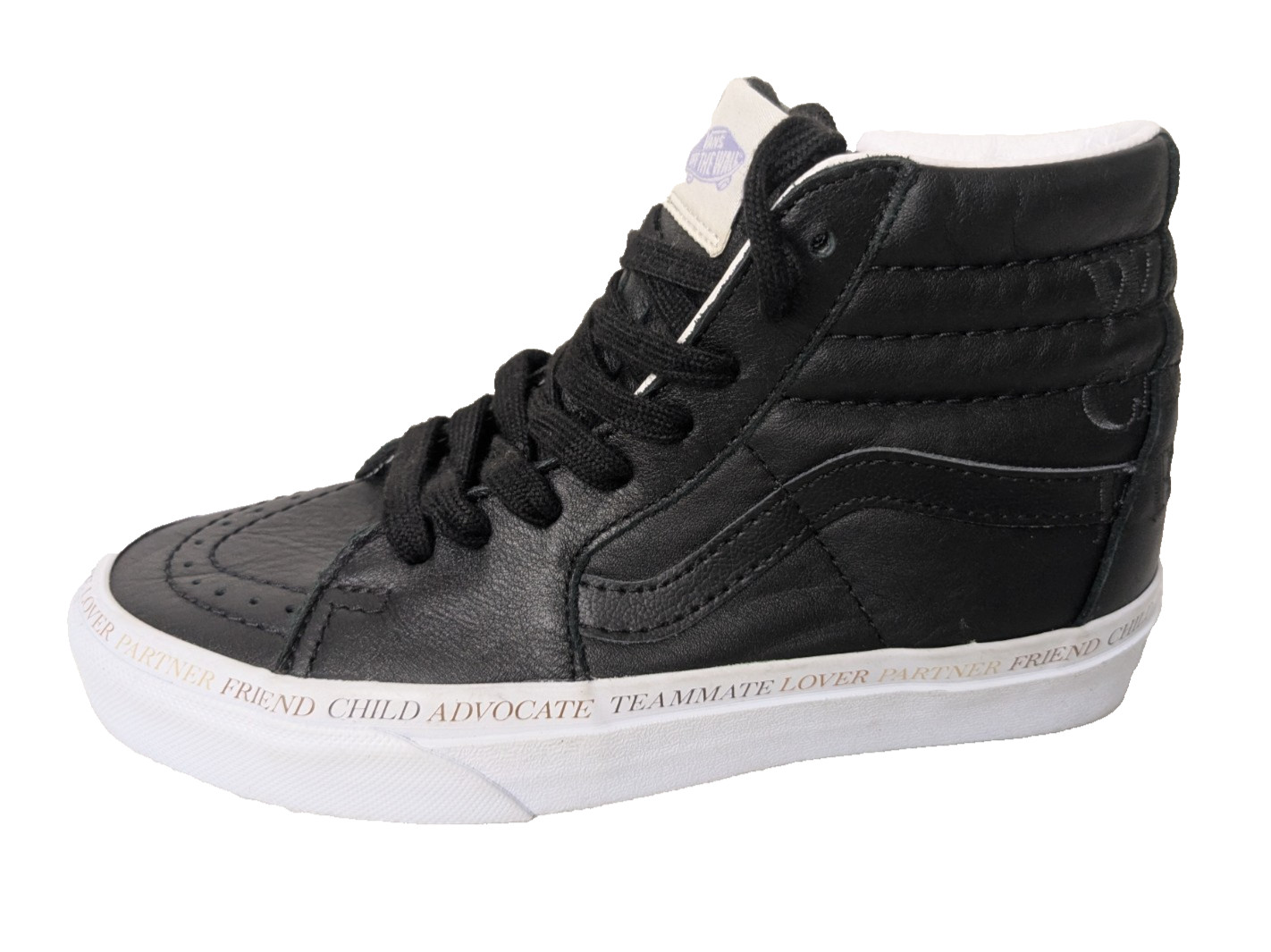 Vans Divine Energy SK8-Hi Casual Shoes Women’s 5 Men’s 3.5 Sneakers Black White