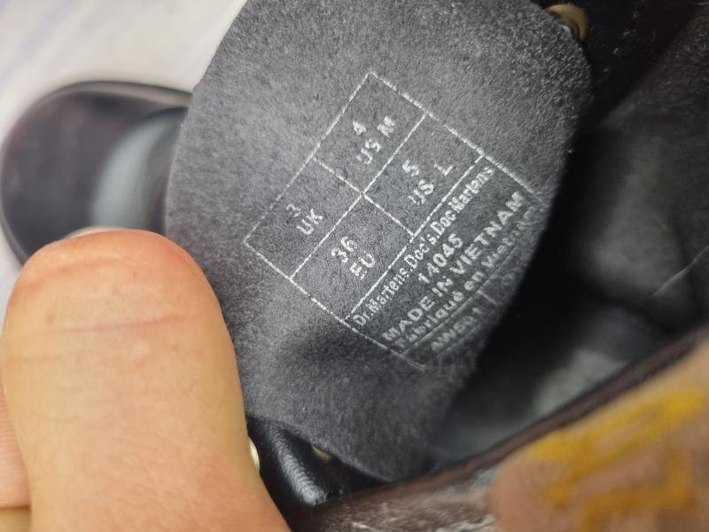 women dr martens boots black 35.5 #7KM9