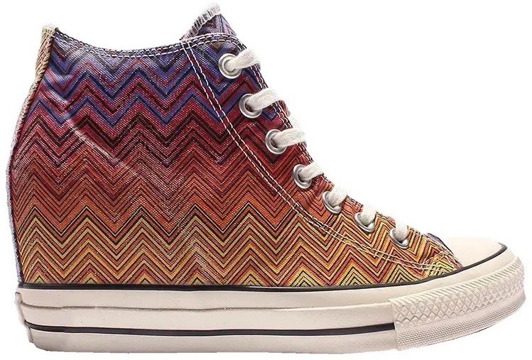Converse Chuck Taylor All Star women’s Chevron High-Top Lace-Up Sneaker