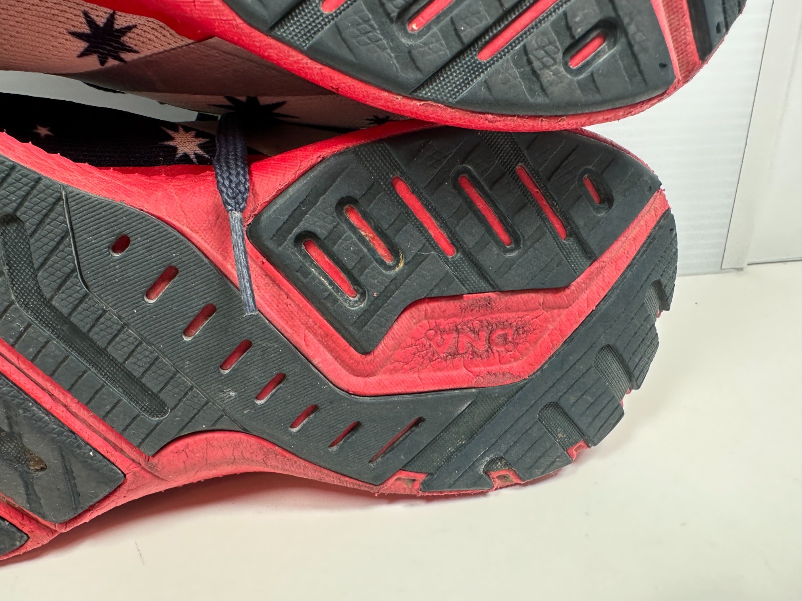 Brooks Launch 8 USA Stars Patriotic 4th Of July Sneakers Shoes Womens Sz 9.5 M