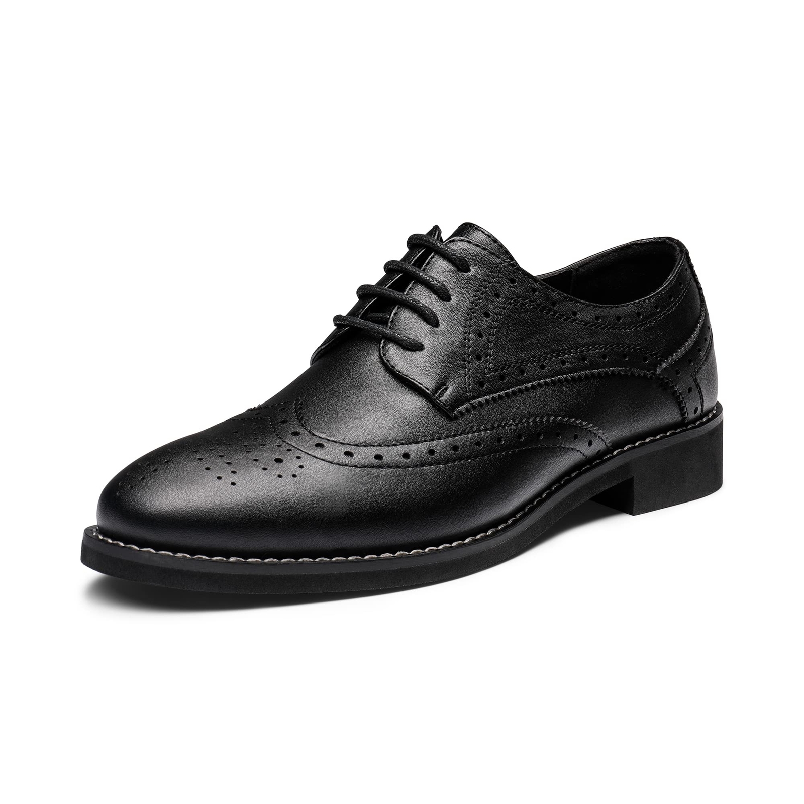 Women’s Brogue Oxfords Lace Up Business Formal Wingtip Brogue Dress Shoes US