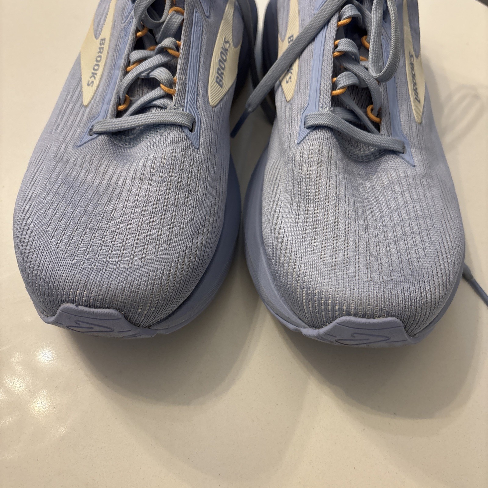 Brooks Revel 8 Women’s Road Running Shoes Blue Heron/orange Size 9.5