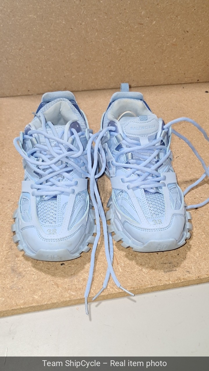 Balenciaga Sky Blue Track Sneakers Size 5 G2U