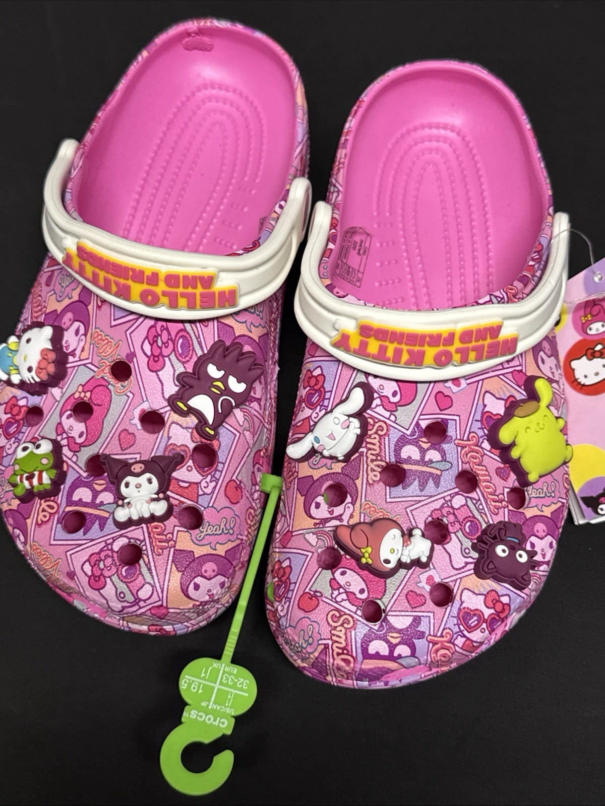 🩷🌸Crocs classic clog Hello Kitty 5 Men’s – 7 Women’s Fast Shipping Unisex💗🌸