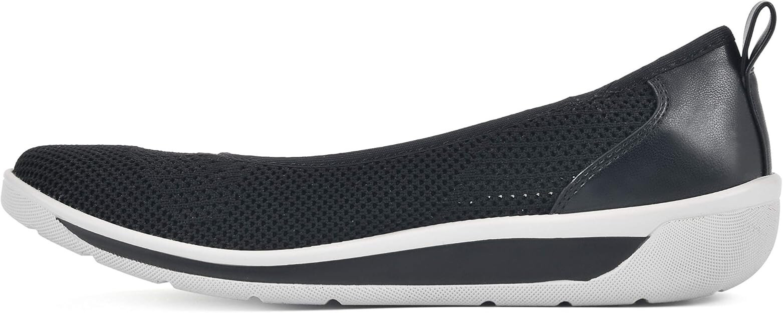 Cliffs by White Mountain Athleisure Comfort Flats Chrissy | Black | 8M