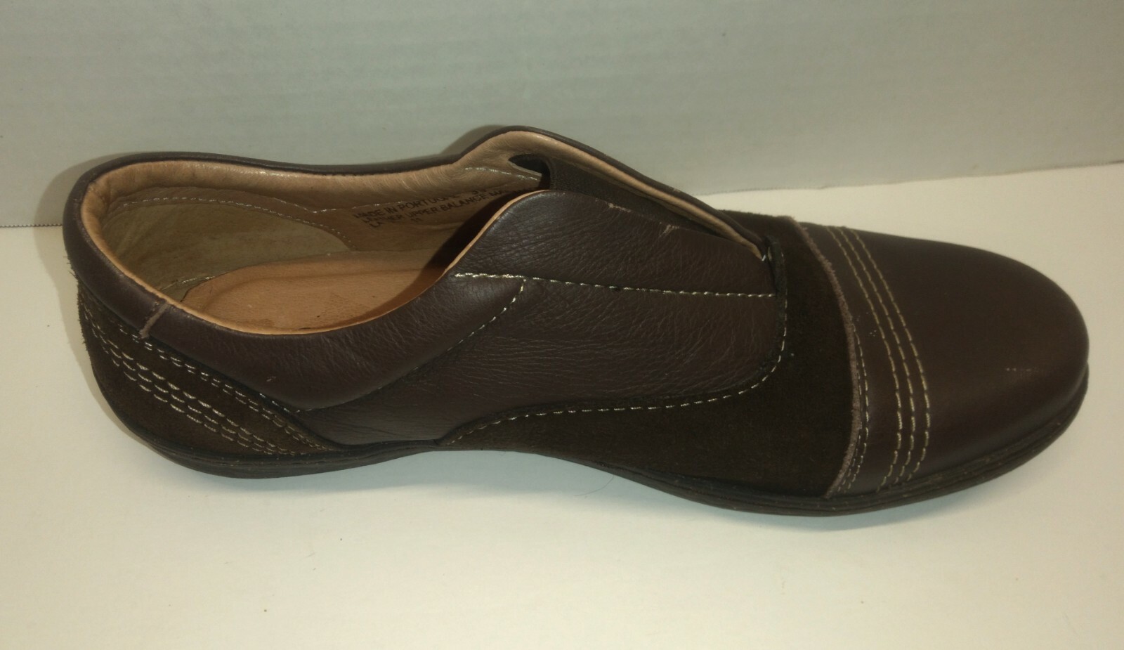 Sanita Brown Leather Comfort Recycled Shoes – Women’s Size 39/US 8 **PORTUGAL**