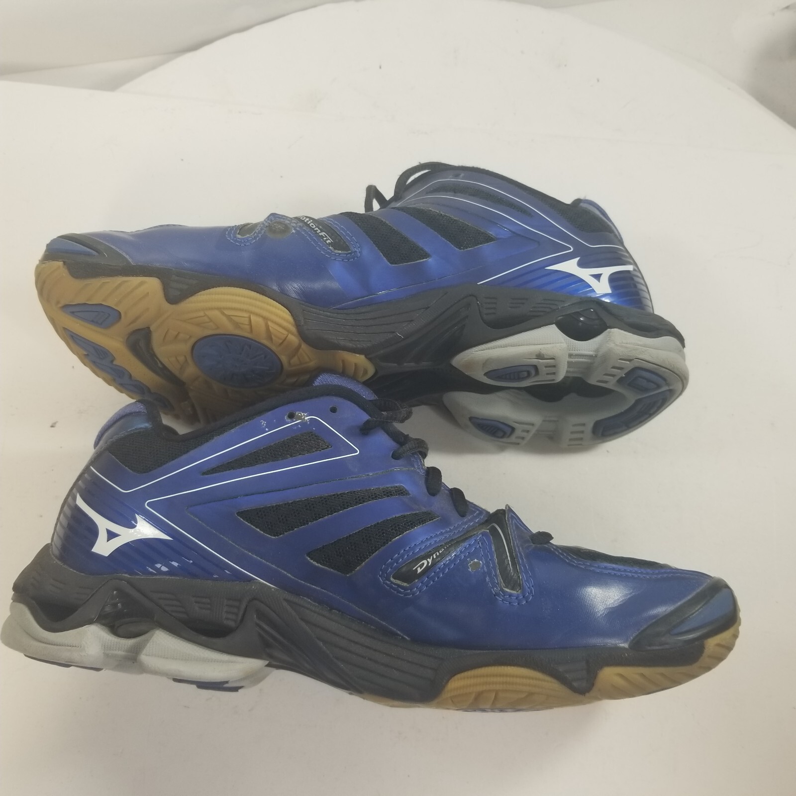 Mizuno Wave Lightning RX3 Black Blue Running Shoes Women’s Sz 9