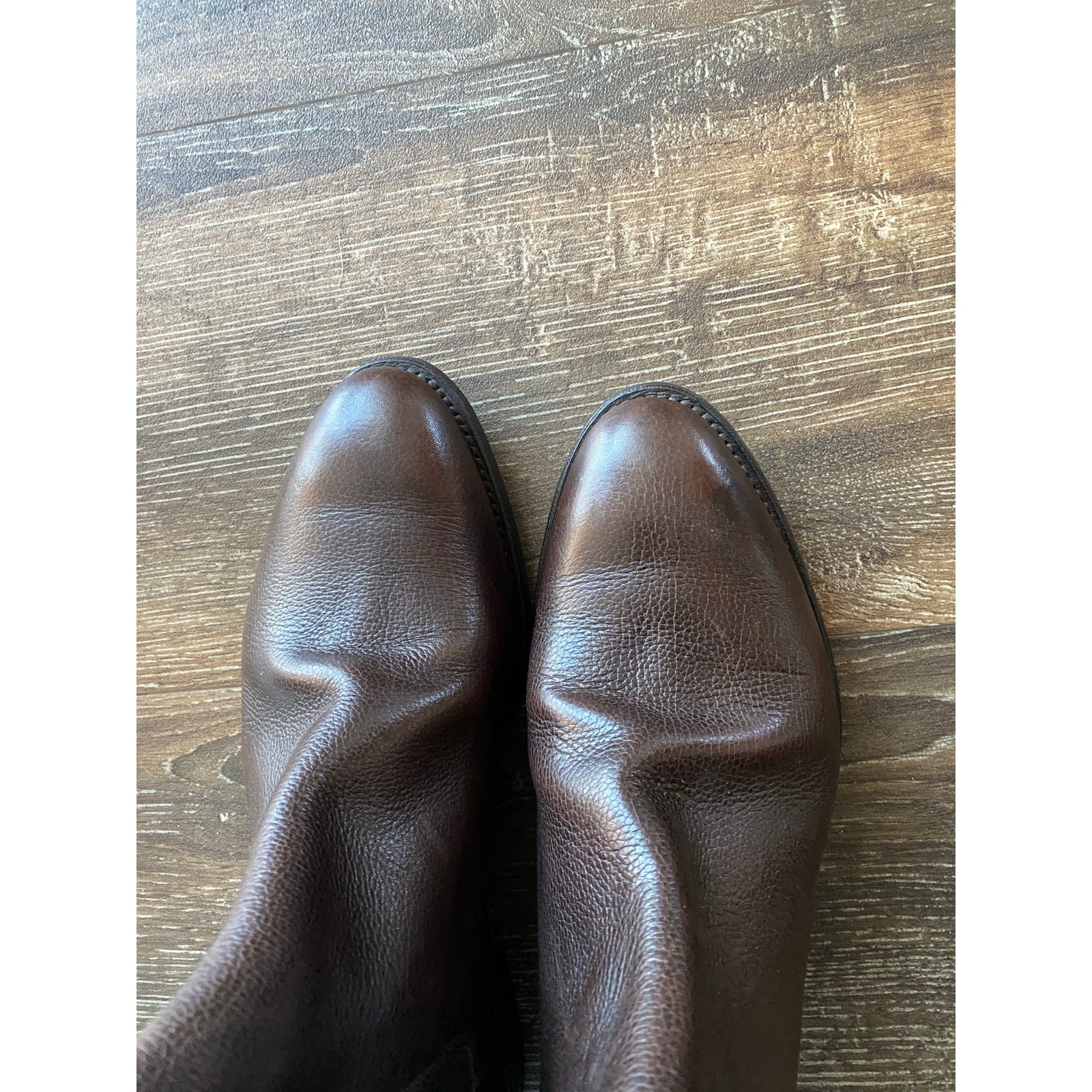 Crockett & Jones Rachel Brown Leather Chelsea Boot Size 7