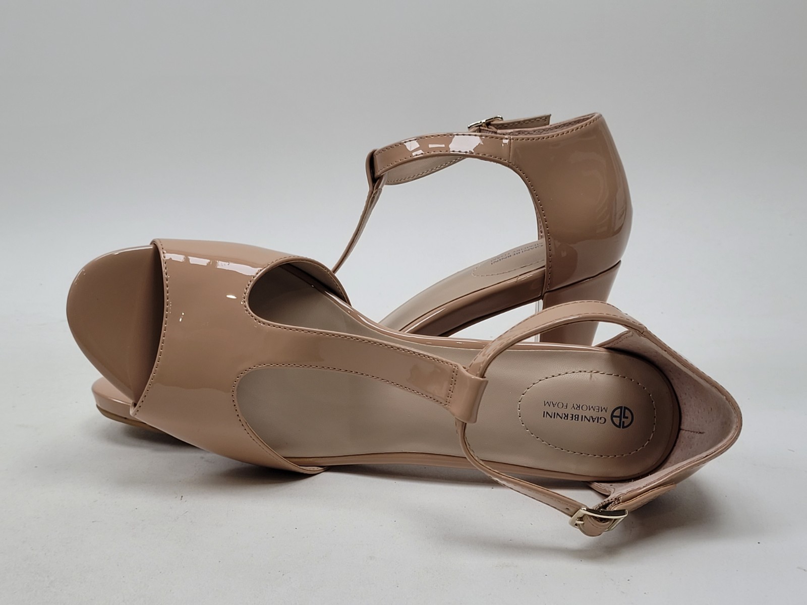 Giani Bernini Womens Claraa Beige Dress Sandals Shoes 9 Medium (B,M)