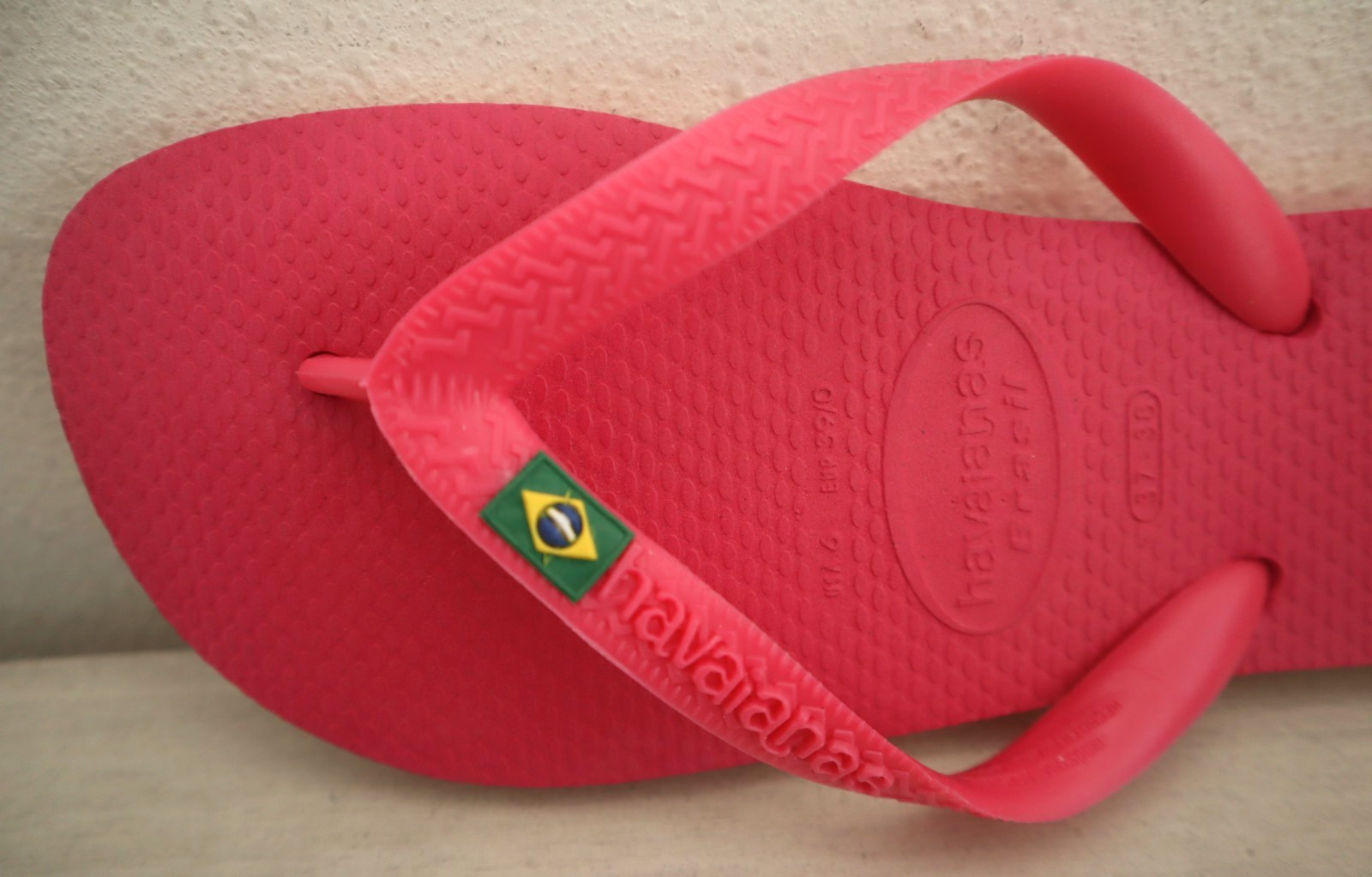 Havaianas Women’s Sz 6 (37-38) Orchid Rose Pink Brazil Flip Flops