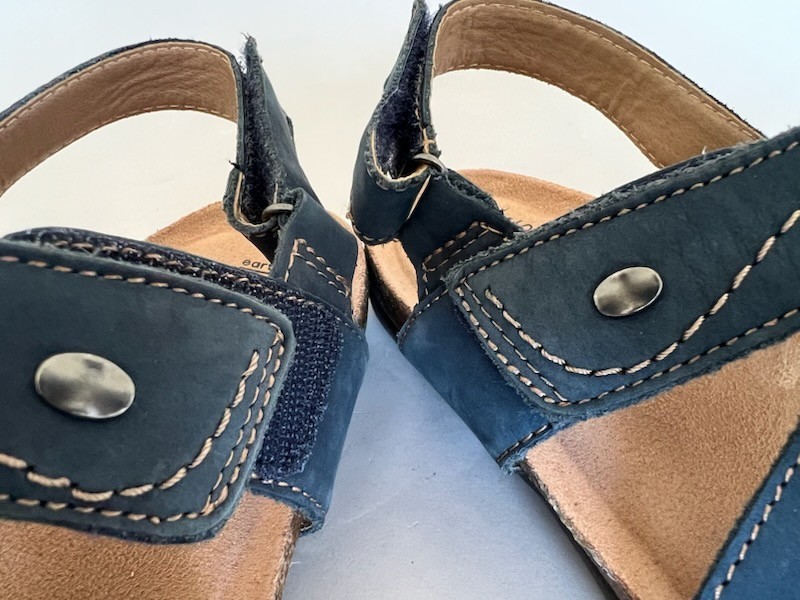 Earth Origins Orono Odette Strappy Sandles Women’s Size 7.5 Blue