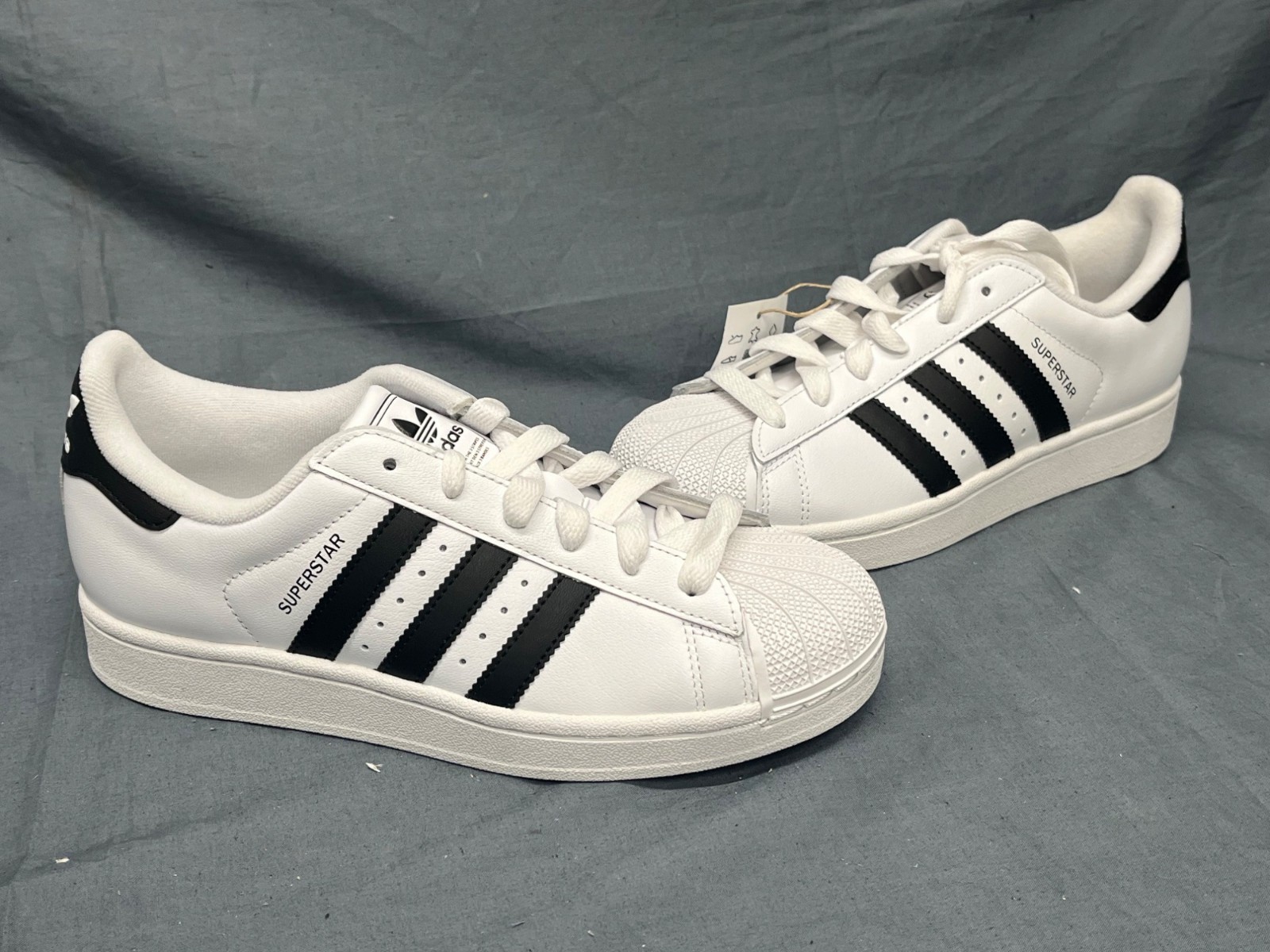 Adidas Superstar II Sneakers White Black JH7032 Women’s Size 6 NEW NO BOX!