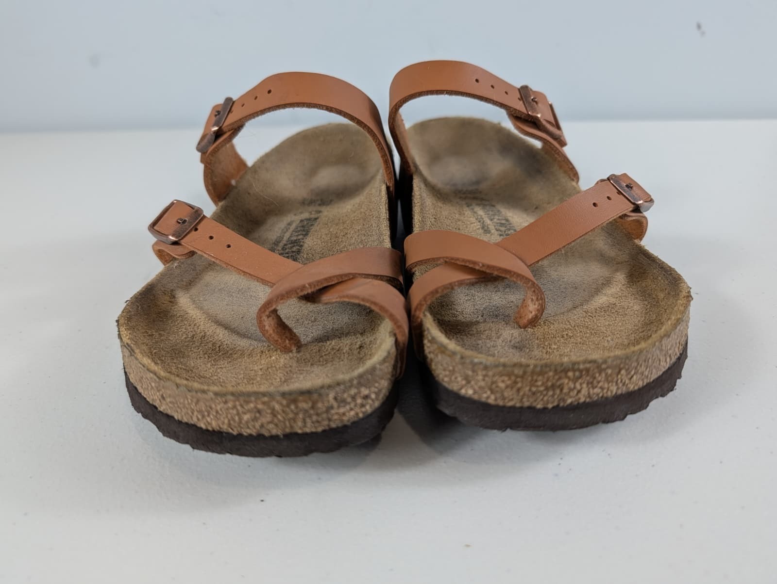 Birkenstock Mayari sandals in light brown women’s size 7