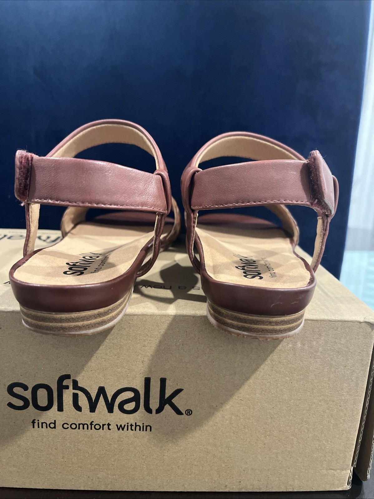 Softwalk Ceres Brown toffee Size 8