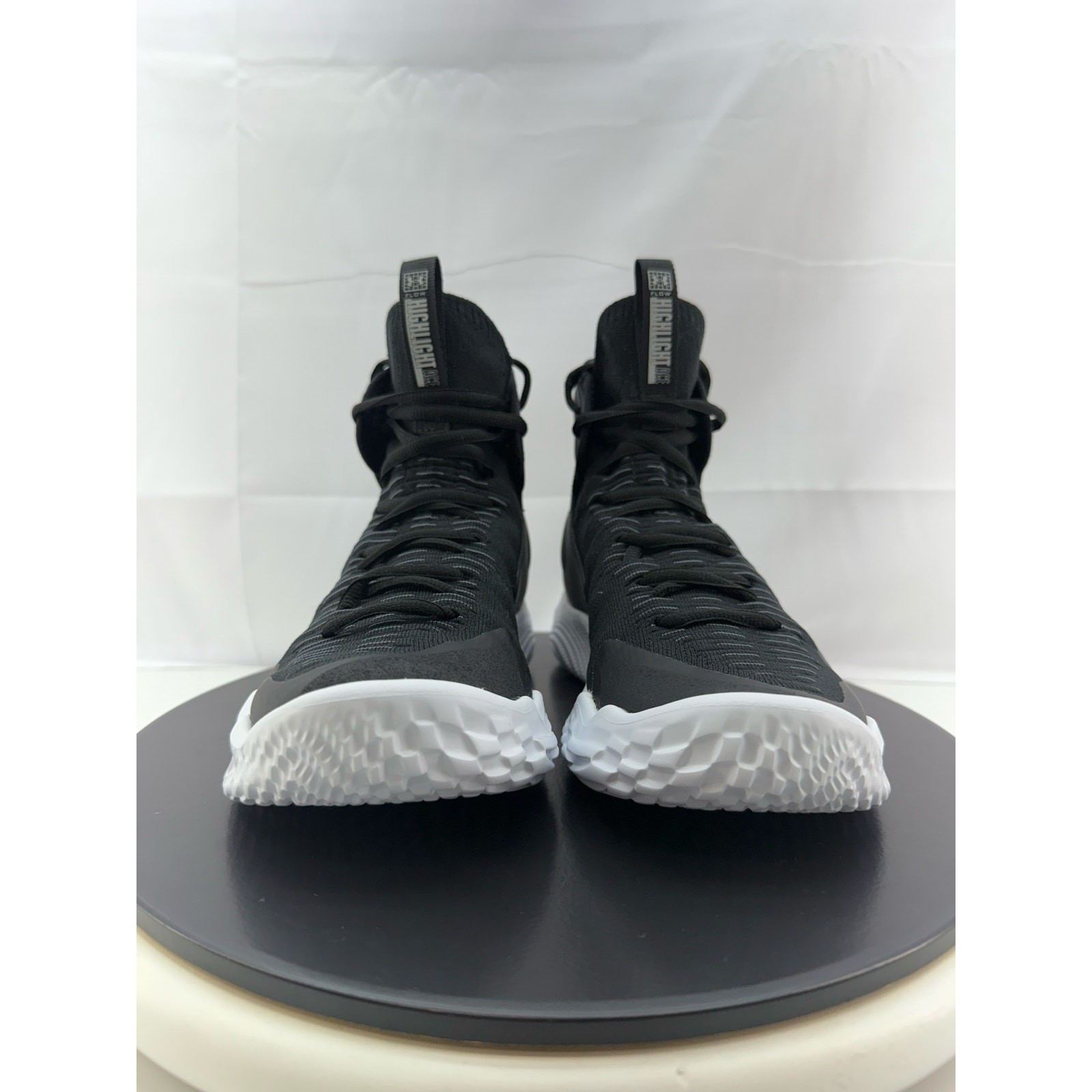 Under Armour Flow Highlight Ace Womens Size 9 Black Volleyball Shoes 3027083-001