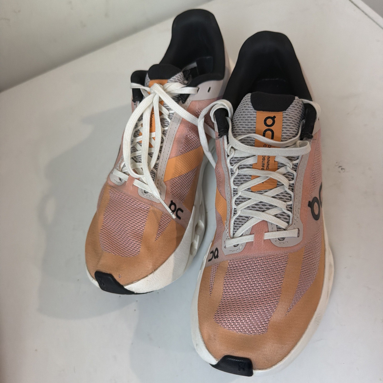 ON Cloudsurfer Next Tangerine Ivory 3WE30053126 Women’s Shoes Size 8,5