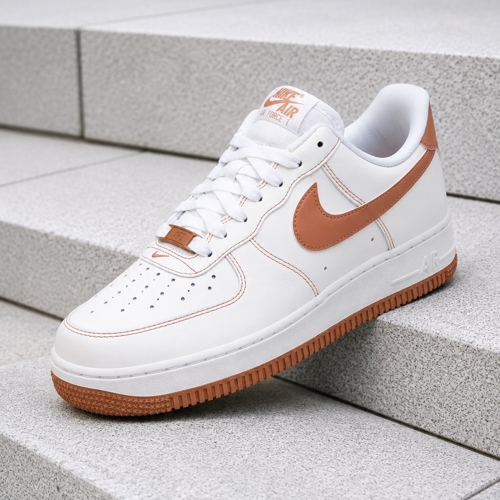 Nike Air Force 1 ’07 Sail Rose Gold IQ9428-133 Women’s Size New
