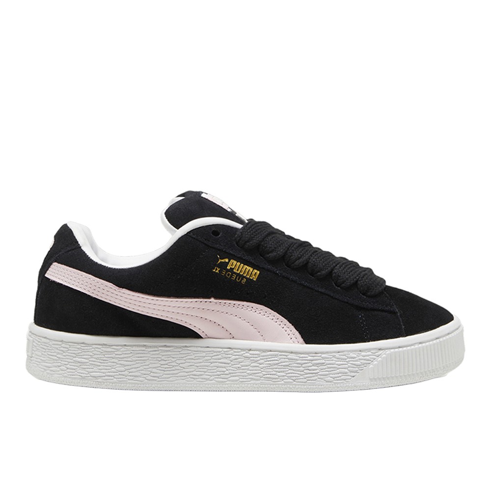 PUMA Suede Xl Lace Up Womens Black, Pink Sneakers Casual Shoes 39764804