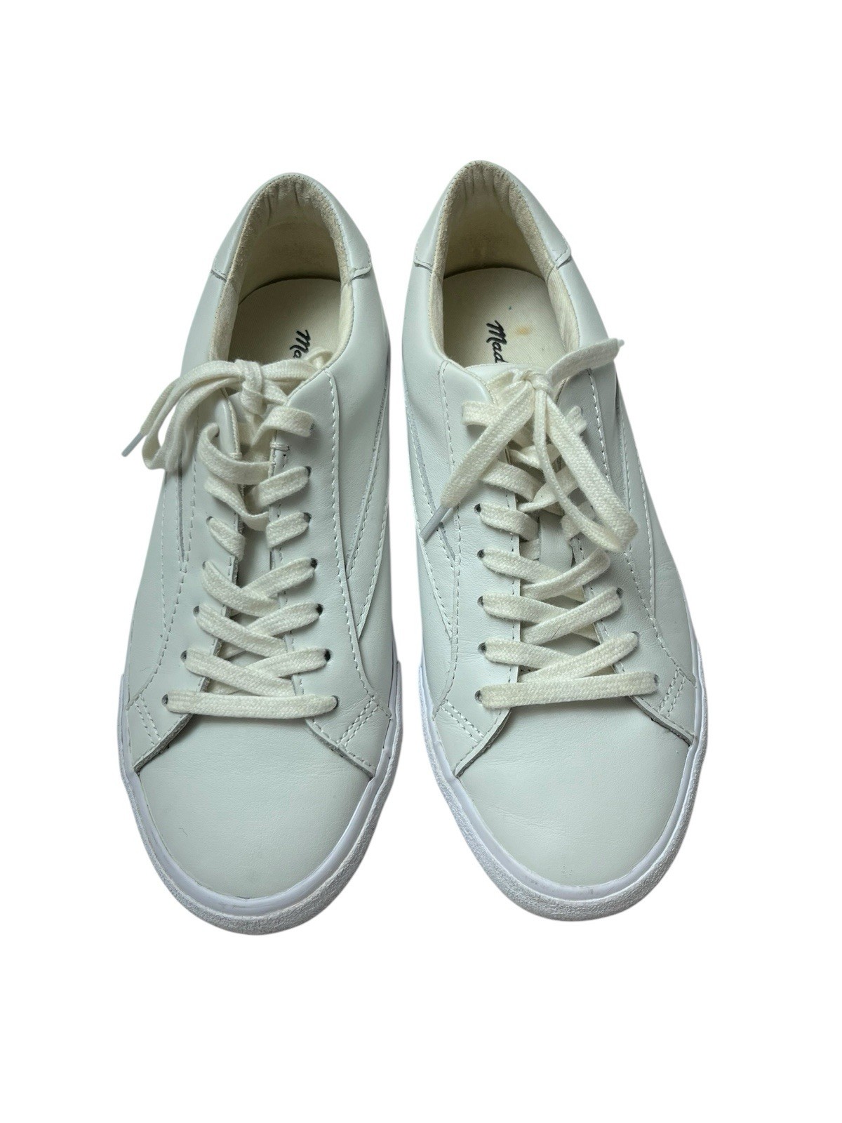 Madewell Sidewalk Low-Top Sneakers White Size Women 8.5 Men 7