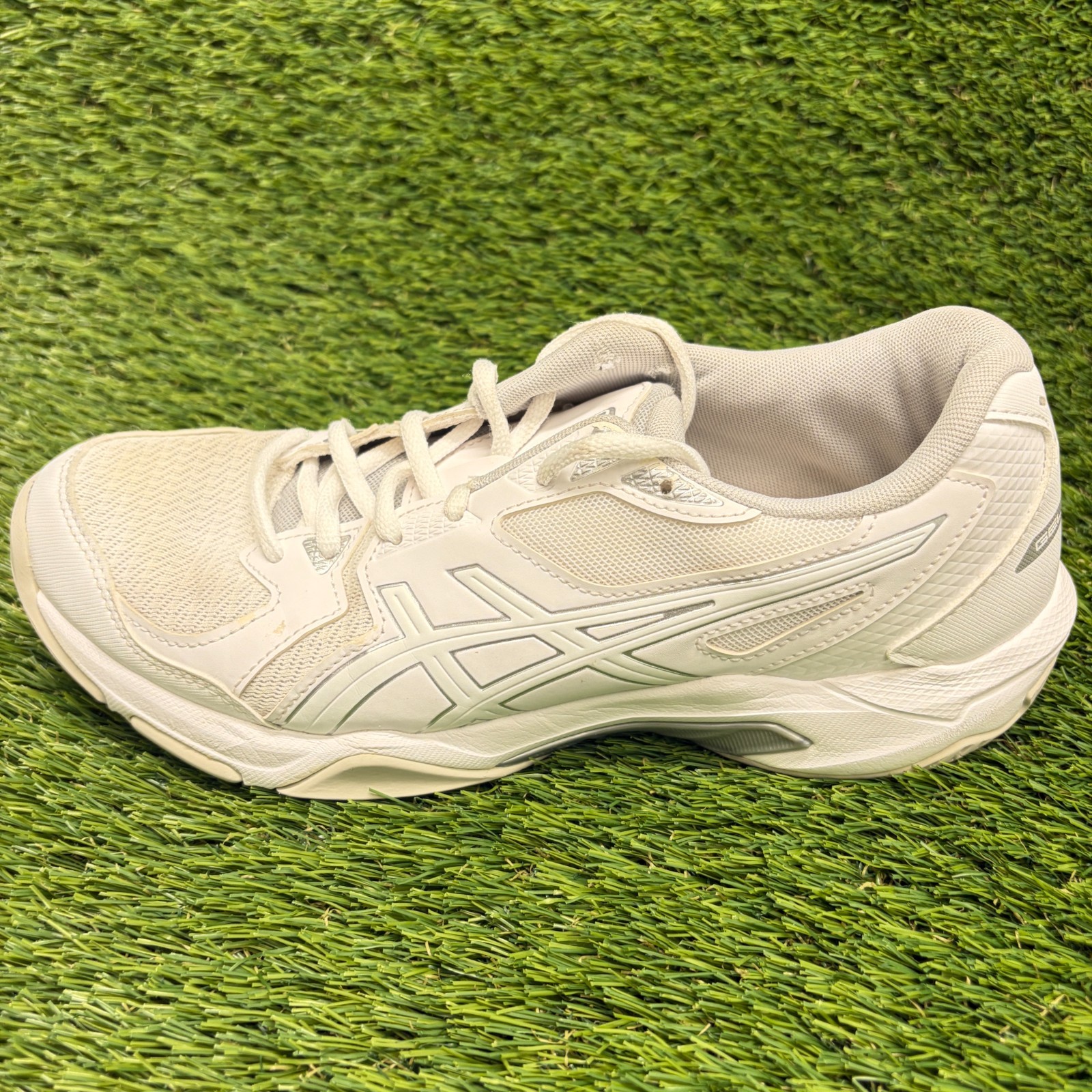Asics Gel-Rocket 10 Womens Size 9.5 White Running Volleyball Shoes Sneakers