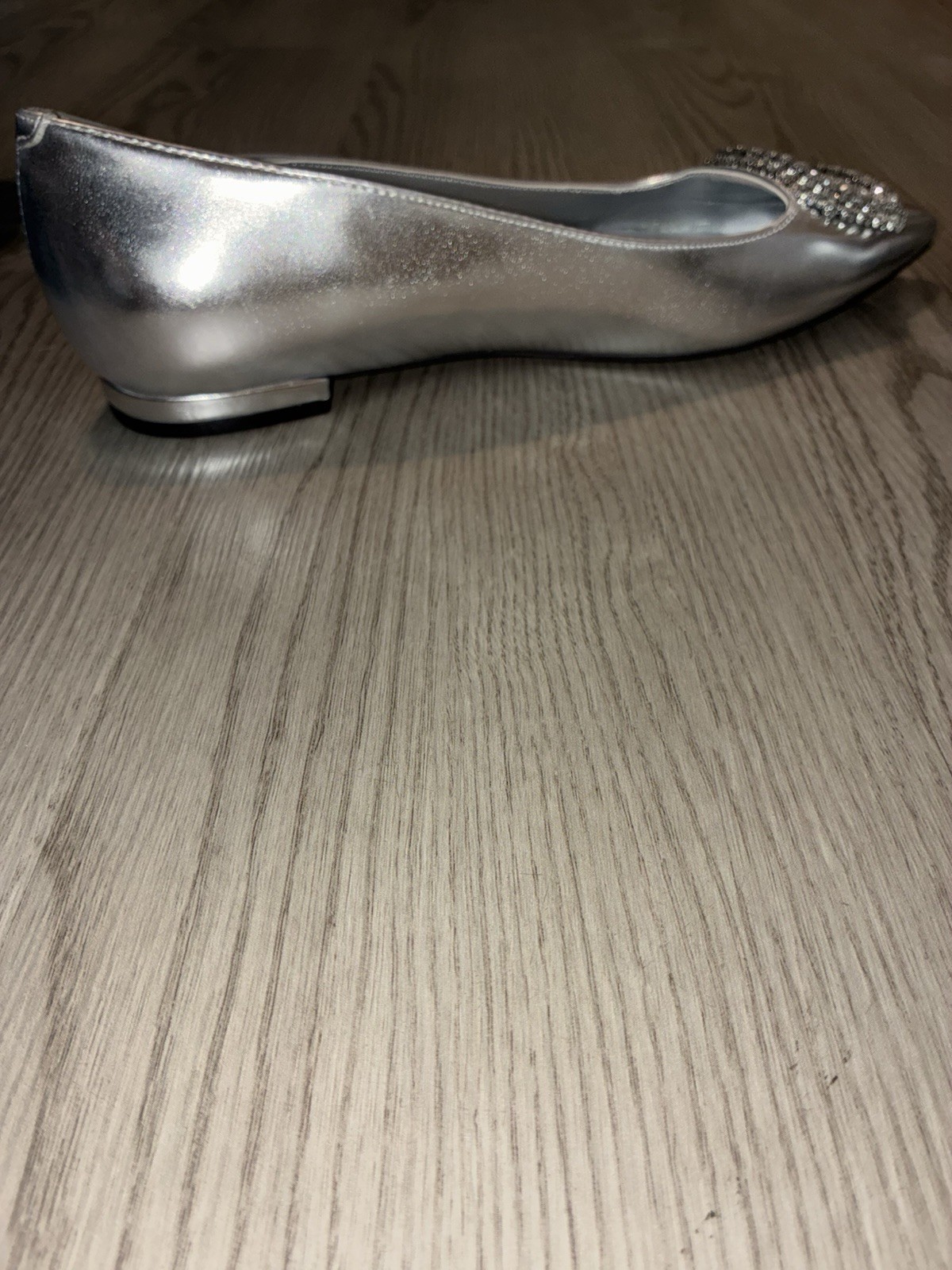 Nine West Junia Silver Pointy Toe New Women’s 8