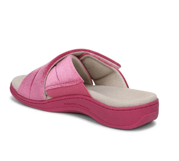VIONIC Relax II Slippers Sable Velvet Color, New, All Size