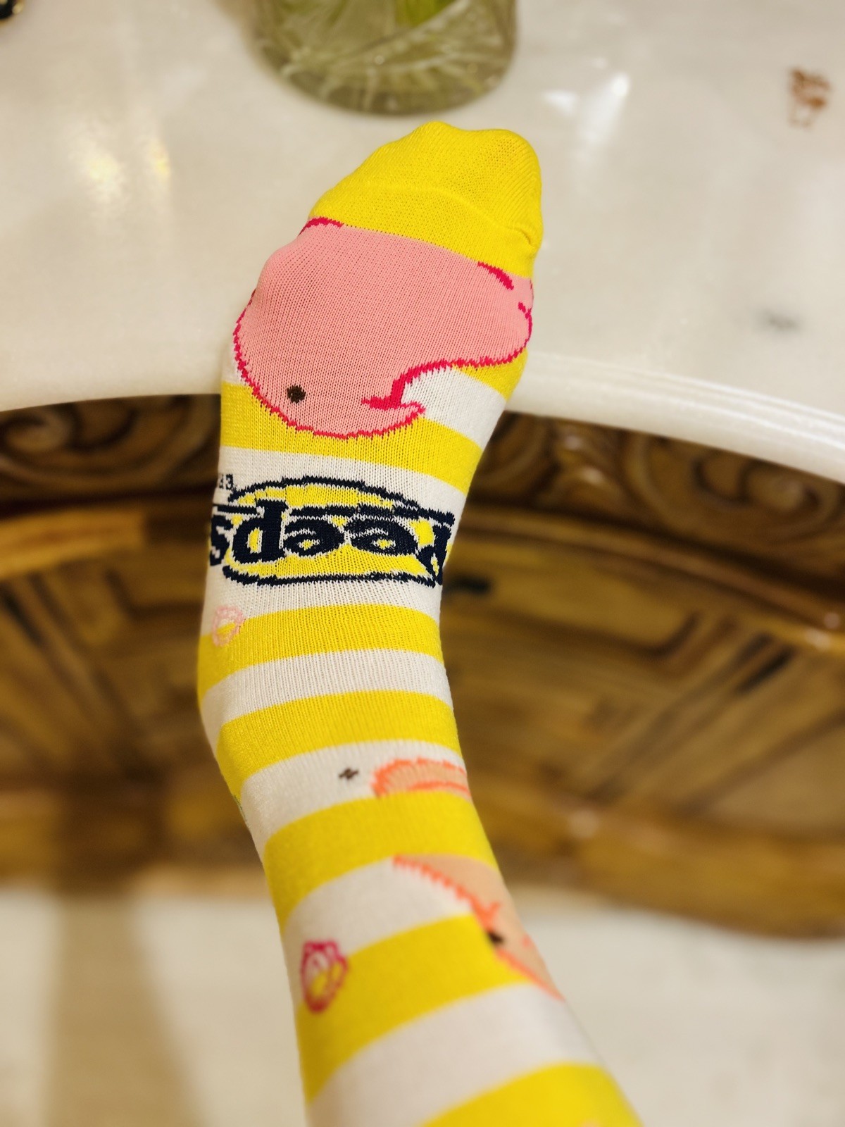 PEEPS Rice Krispies Treat Flavored Marshmallow Chicks Funky Yellow Women Saks