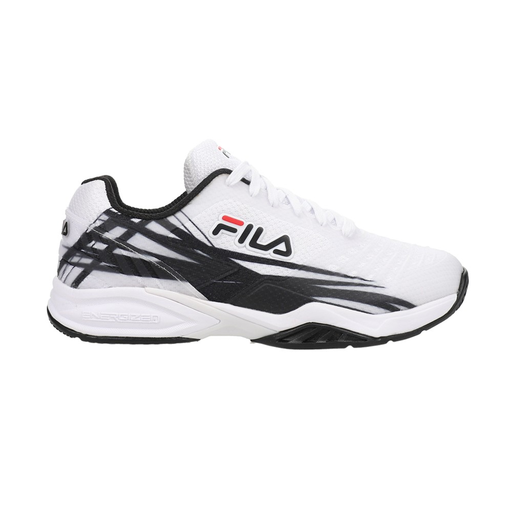 Fila Axilus 2 Energized Tennis Womens Black, White Sneakers Athletic Shoes 5TM0