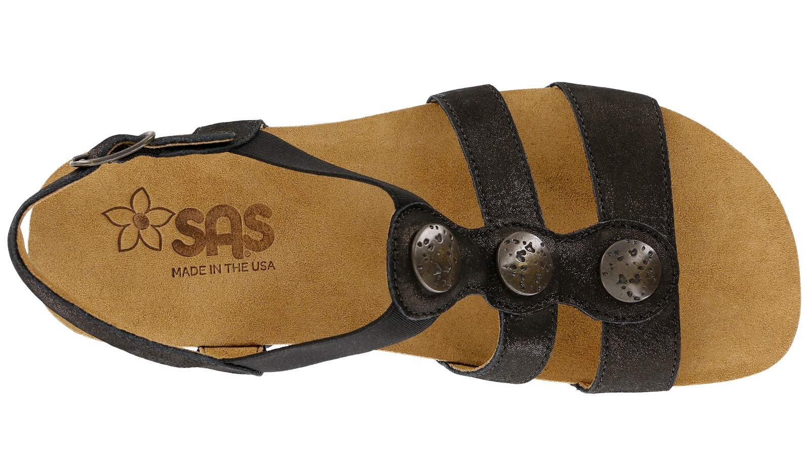 SAS Women’s Shoes Clover Space Nero 9 Medium Brand New In Box Save Big