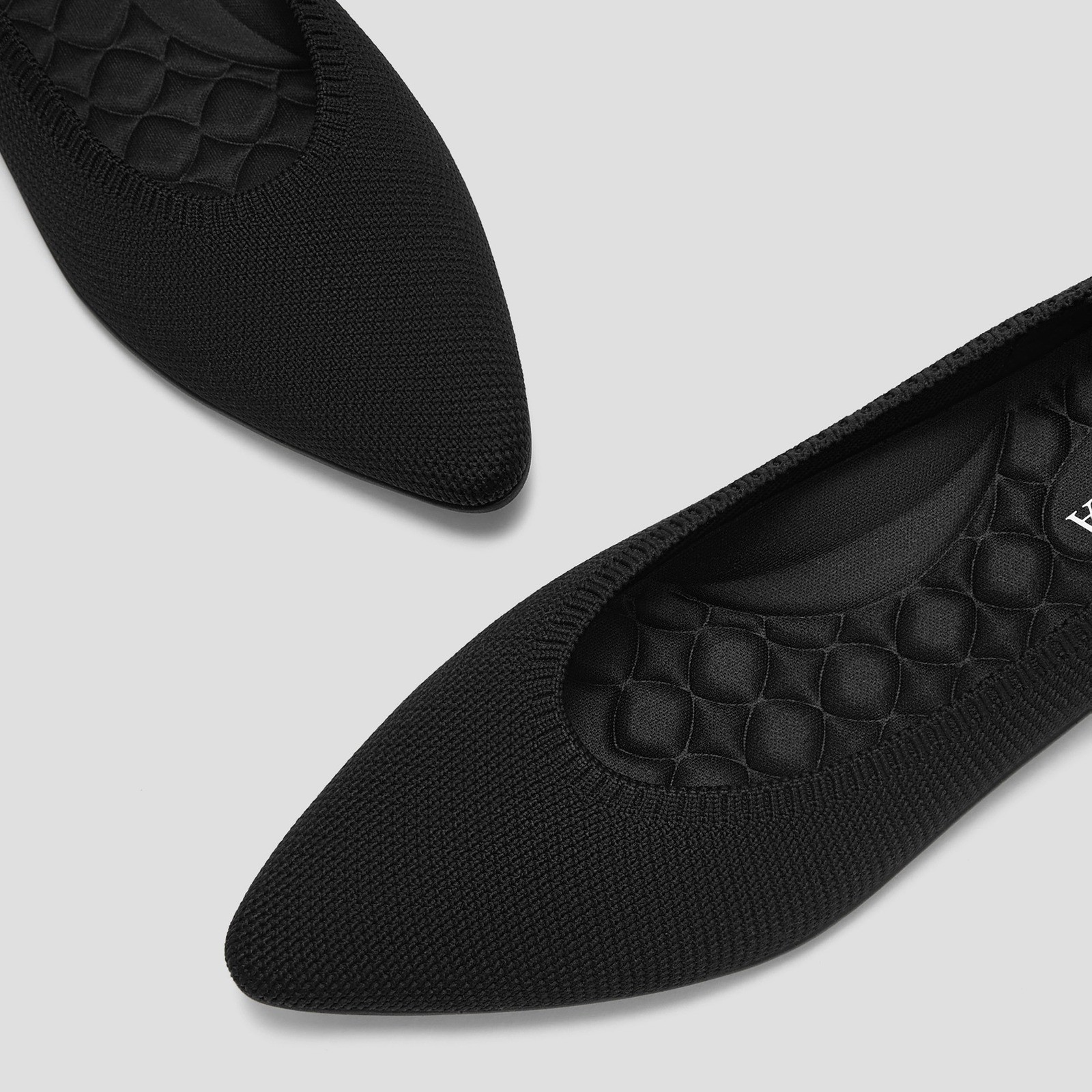 VIVAIA Aria Cloudwalker Black Flats | EU 39 / US 8