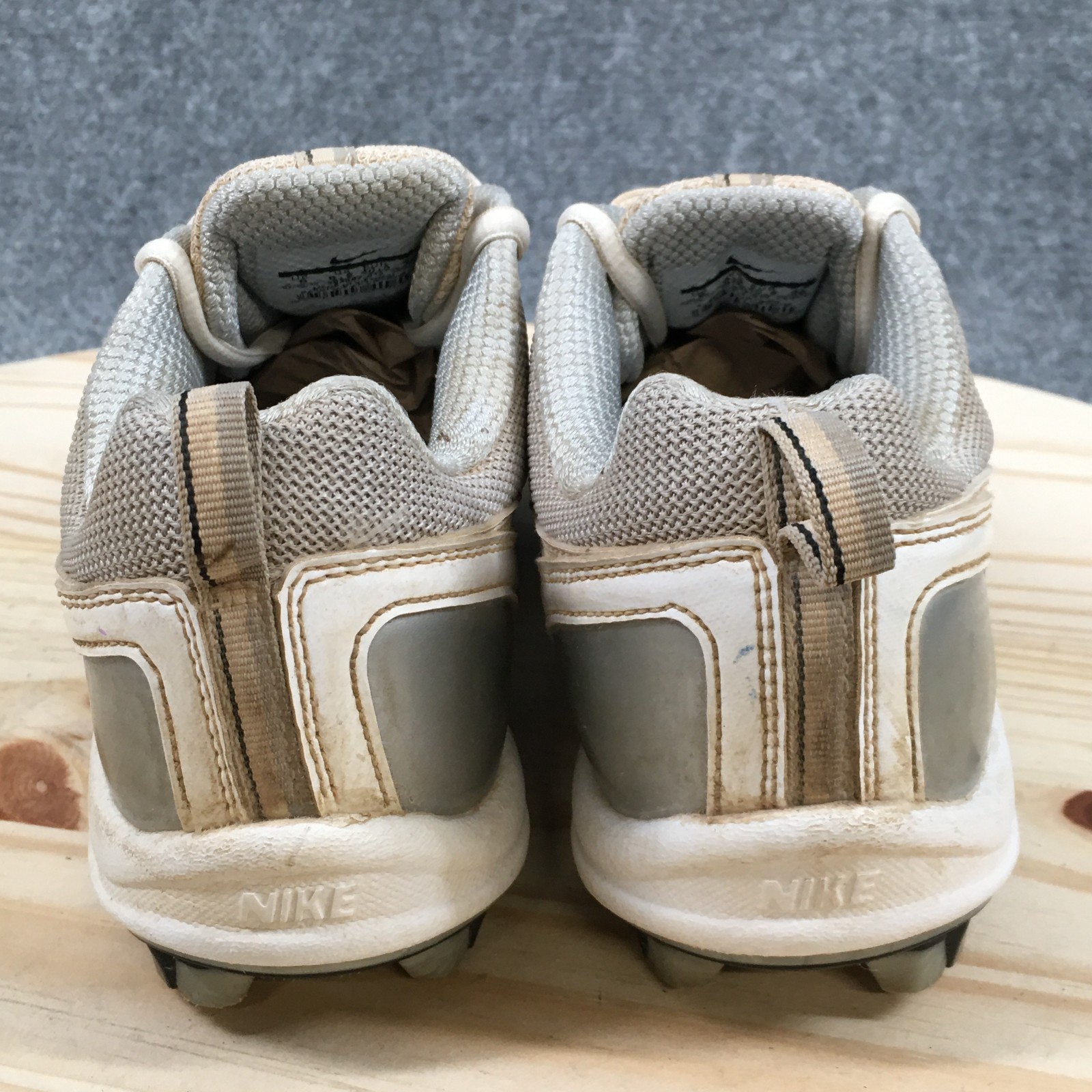 Vintage Nike Shoes Womens 9 Speedlax Lacrosse Cleats White Low Top 334097-013