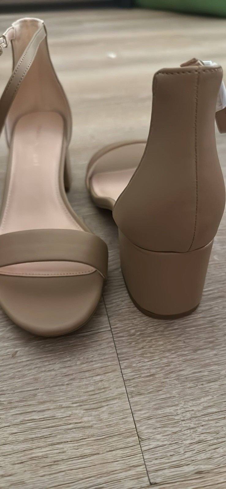 NEW! Madden Girl Women’s Ileana Comfort Dress Heel, Cafe, Size 8