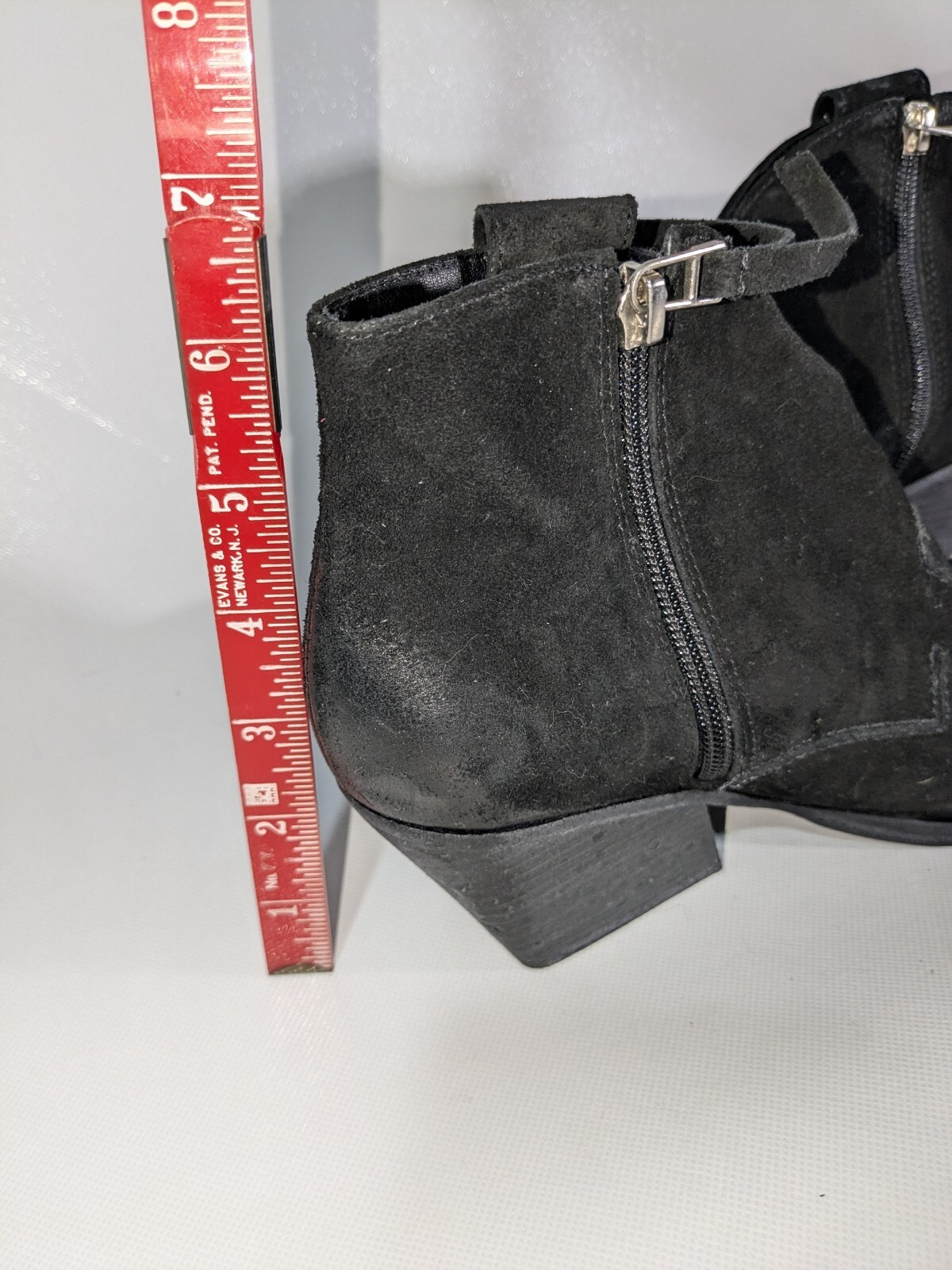 GOLO Womans Black Suede Leather Ankle Booties Sz 7 Western/Southwestern Chic
