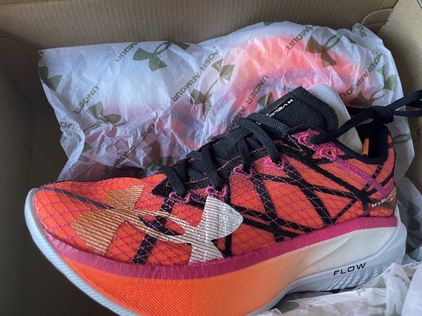 Under Armour Flow Velociti Elite 2 36c Running Shoes Unsex Woman Sz 8 Man 6.5