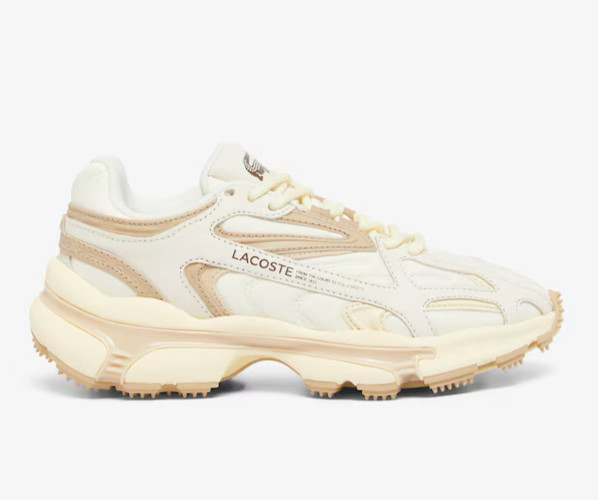 Lacoste L003 2K24 Women’s 2025 Sneakers Off White / Light Brown. Size 7 US