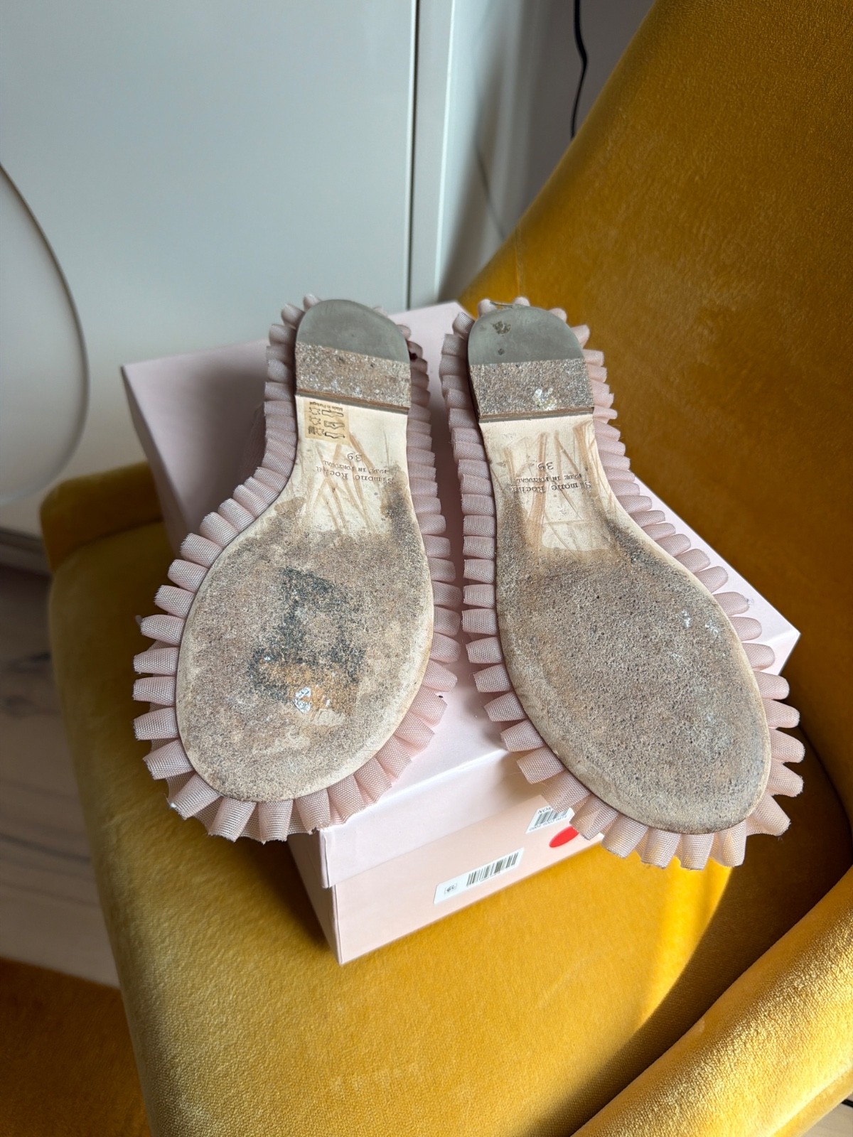 Simone Rocha Women’s Size 9 Ballerina Flats – Pink