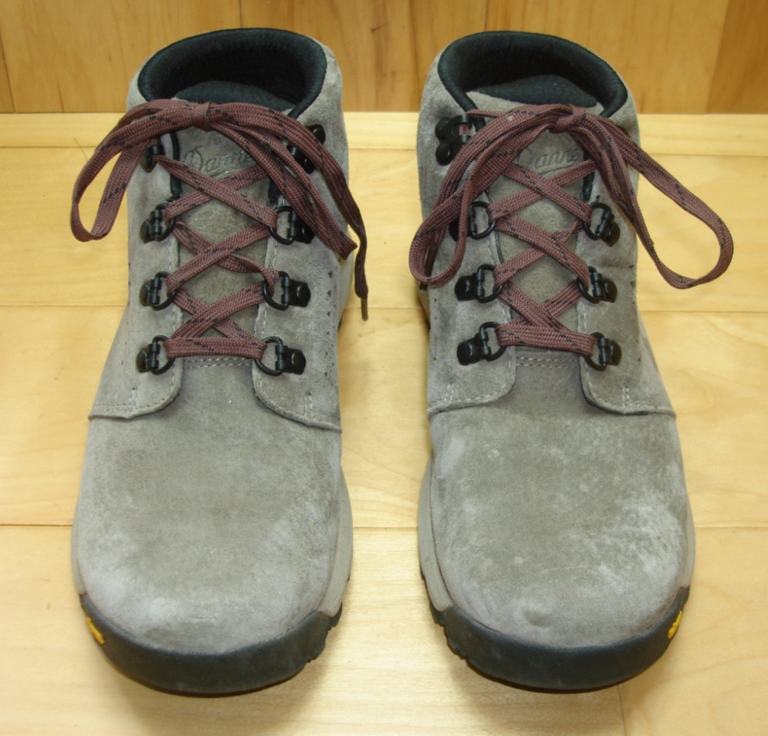 Women’s Sz 7 DANNER INQUIRE 4″ Chukka Hiking Trail Boots, Gray Suede LITE WEAR!