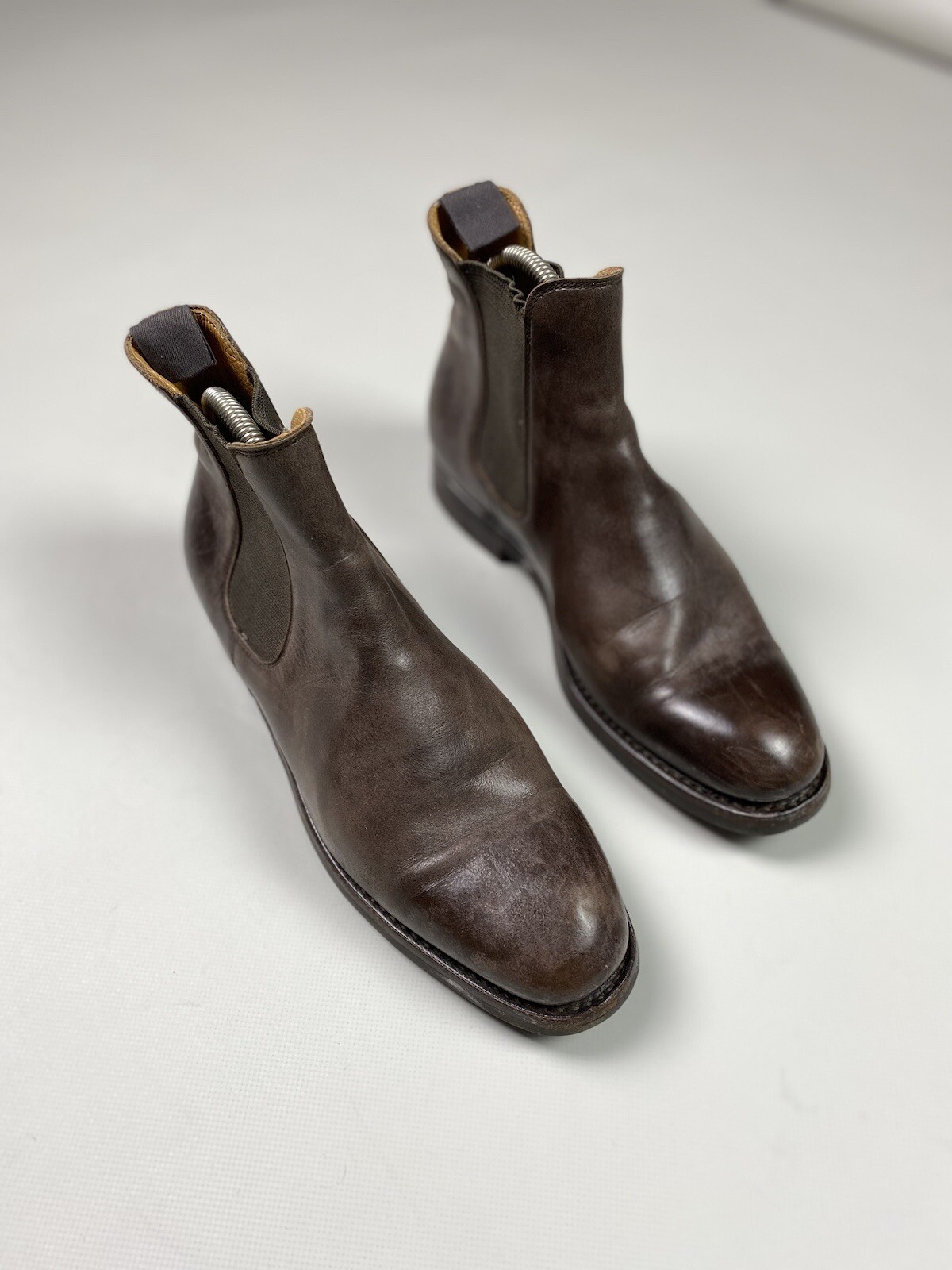 Crockett & Jones Gresham ladies leather Chelsea shoes boots size 9