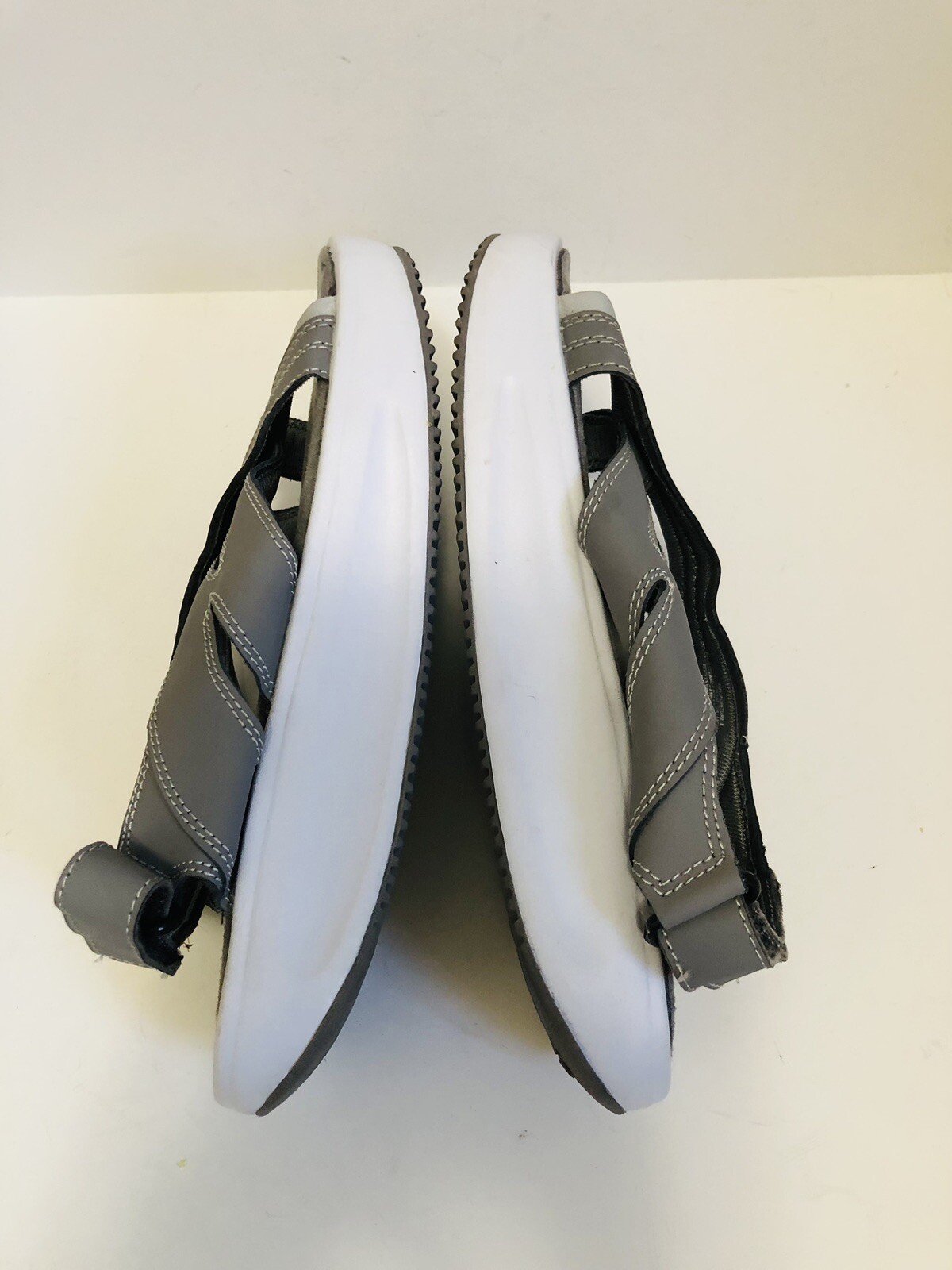 Curves Women’s Shape Up Sandals , Size 8,Rockers Exercise Toning Shoes Grey