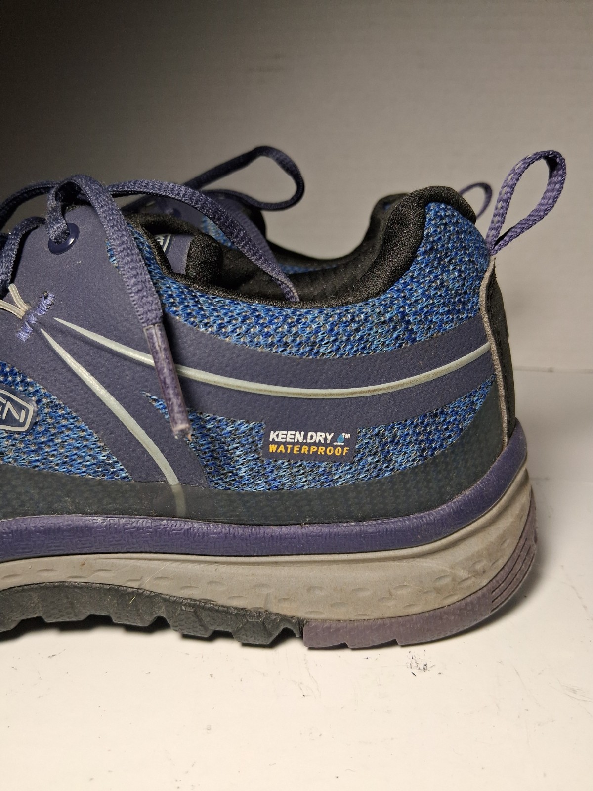 KEEN Terradora Waterproof Low Sneakers Blue Womens Shoes Size 8.5 Hiking
