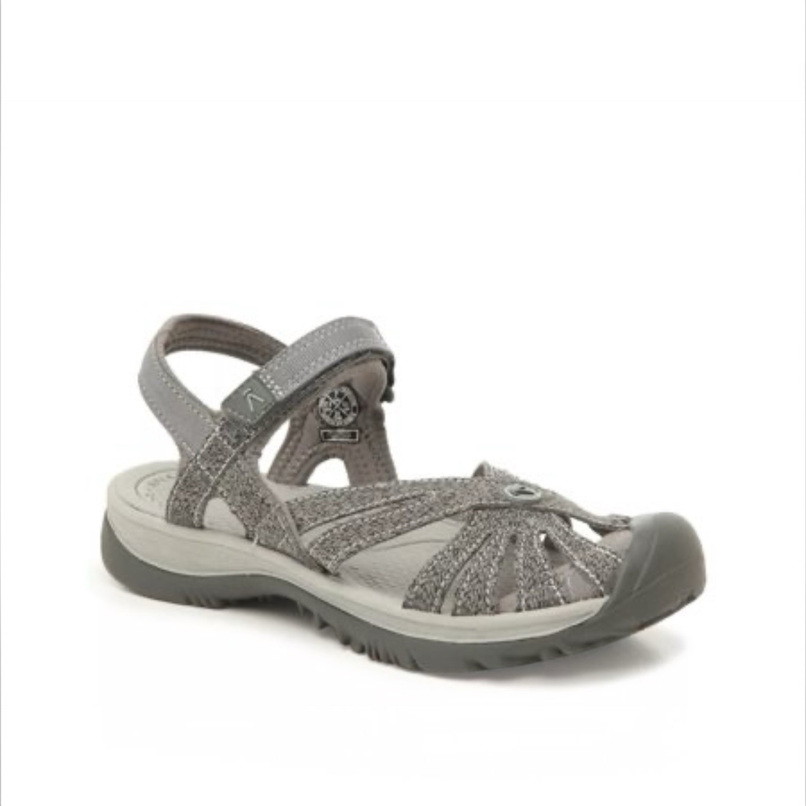 KEEN Rose Women’s Sport Sandals Suede Gray US 9.5