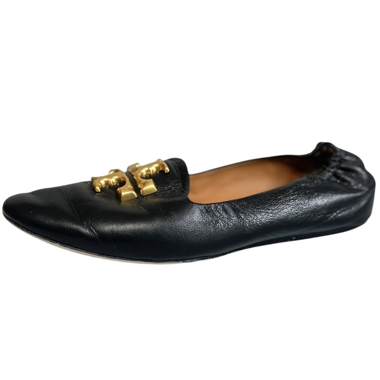 Tory Burch Eleanor Loafers Women’s Sz 9M Perfect Black Luxury Designer Flats