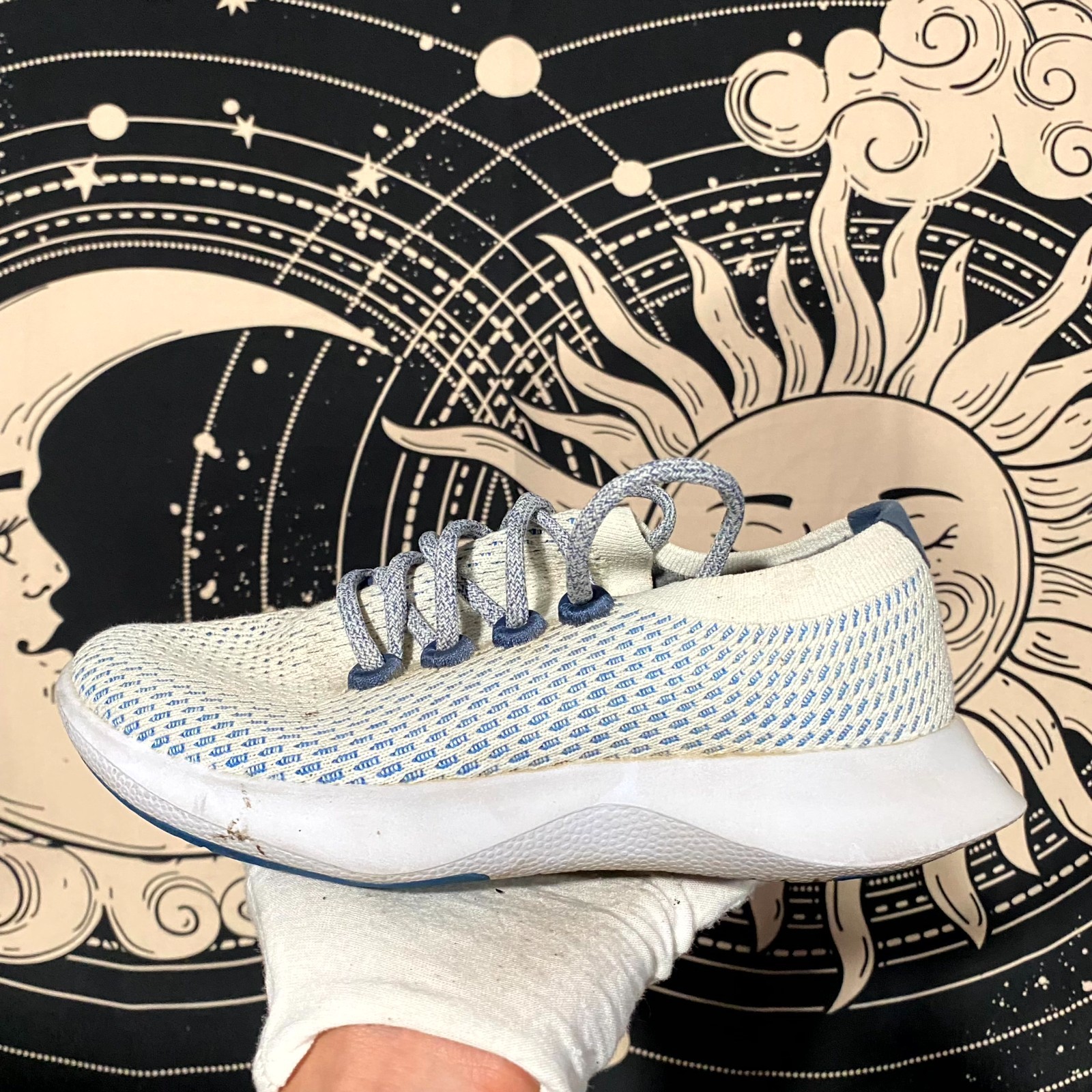 Allbirds Tree Dasher 2 Athletic Sneaker Women’s 6.5 White Mesh Running Sports