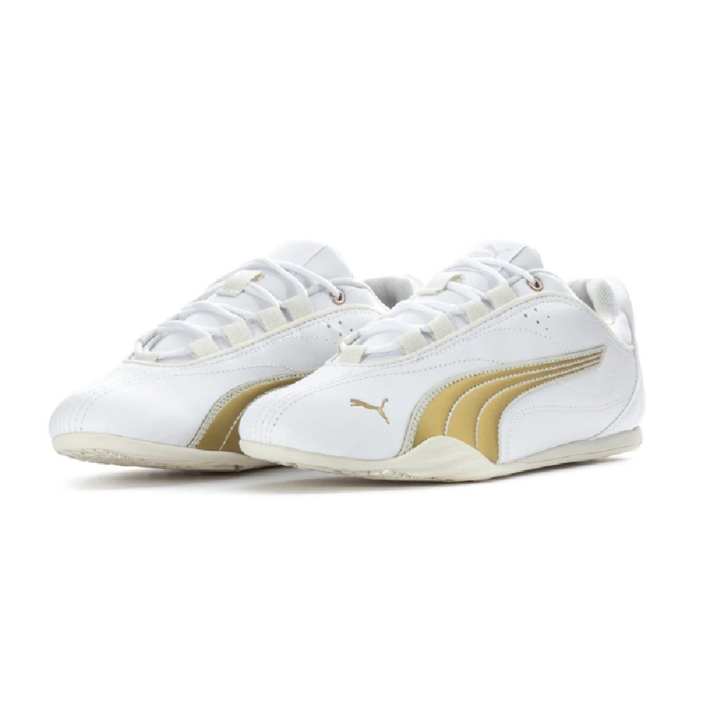 Women’s Puma Catch Soleil DayINight White-Puma Gold-Vapor Gray (404307 01)