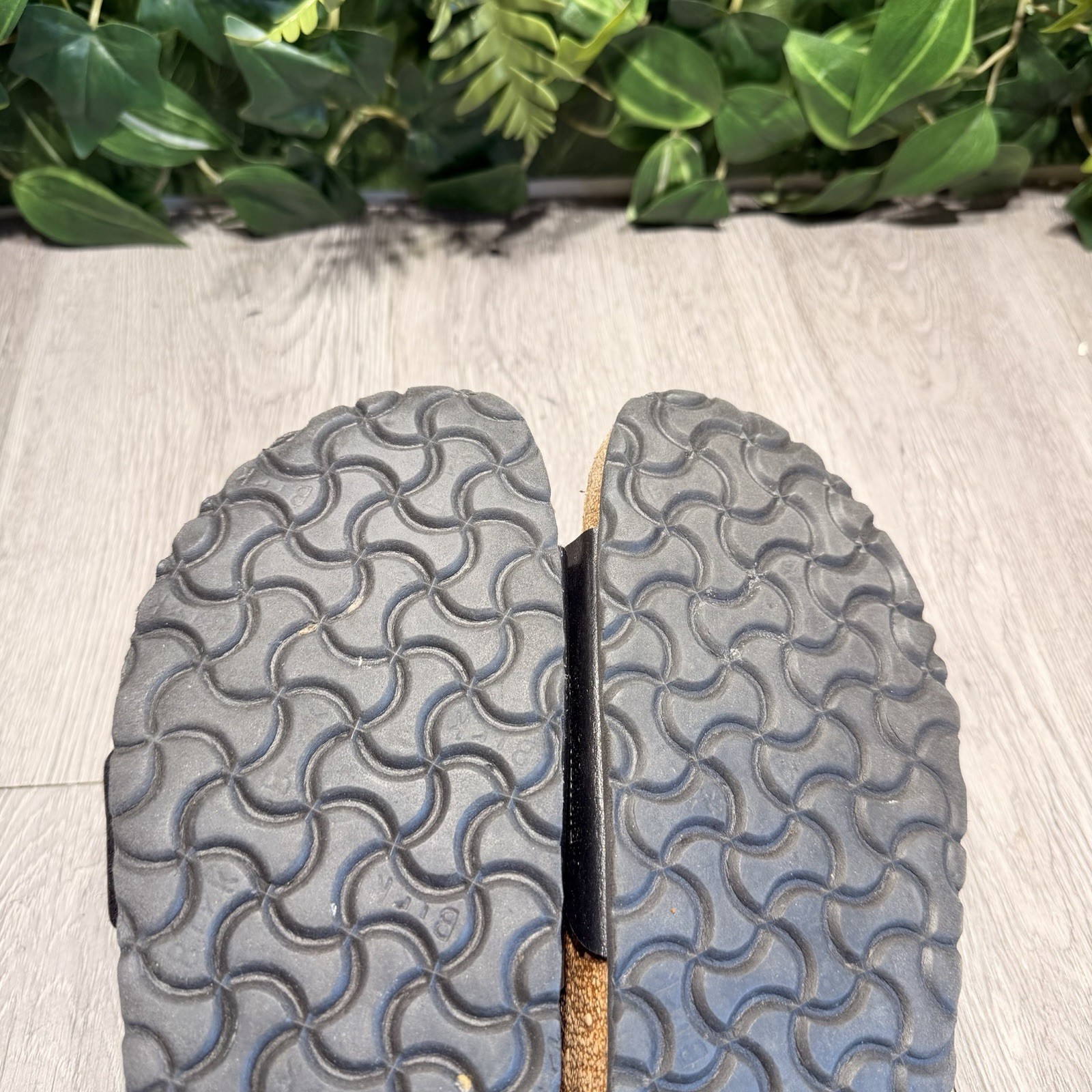 BIRKENSTOCK Madrid BIG BUCKLE Nubuck Leather SANDALS Black/Silver – WOMEN’S 9