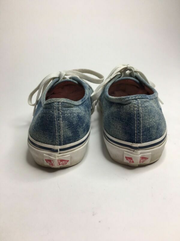 Vans Acid Washed Denim Shoes •Men 5 Women 6.5 *EUC