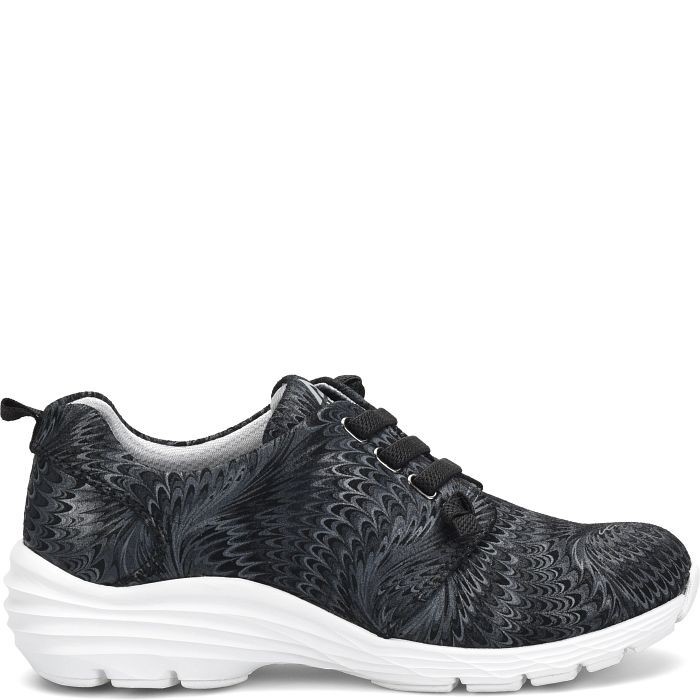 ALIGN BY NURSE MATE WOMEN SHOE VELOCITY BLACK SWIRL IN ALL SIZES SLIP RESISTANT